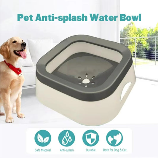 Revolutionary Floating Pet Water Bowl - Keep Your Cats and Dogs Hydrated and Happy!
